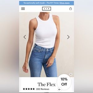 Ayr green sleeveless tee top - brand new NWT